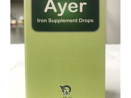 Ayer Liquid Iron Supplement Drops for Infants & Children, 50 ml, Maxorb Online