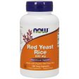 Red Yeast Rice 600 mg, 120 Vegetarian Capsules, NOW Foods Cheap