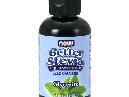 Better Stevia Liquid Glycerite, Alcohol-Free, 2 oz, NOW Foods For Cheap