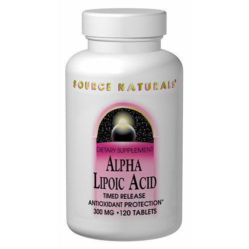 Alpha Lipoic Acid 300 mg 120 caps from Source Naturals Discount