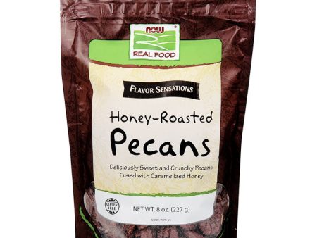 Honey Roasted Pecans, 8 oz, NOW Foods Supply