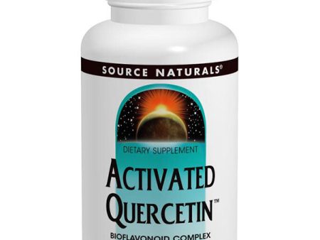 Activated Quercetin (Nonallergenic Bioflavonoid Complex) 50 tabs from Source Naturals on Sale