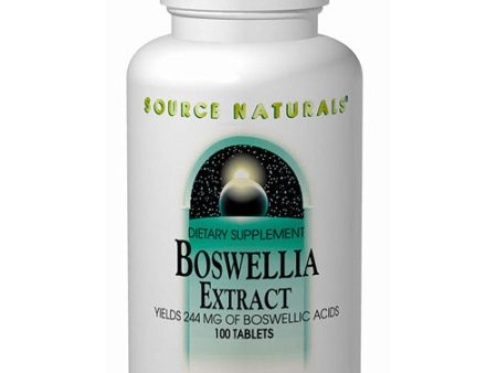 Boswellia Extract 375 mg 100 tabs from Source Naturals Online