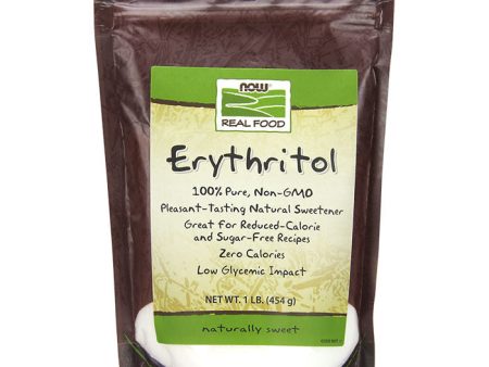 Erythritol Natural Sweetener, 1 lb, NOW Foods Online Sale