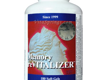 Memory reVITALIZER by Dr. William K. Summers, Memory Enhancement, 180 Softgels For Cheap