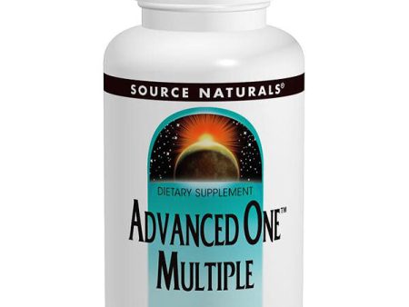 Advanced One Multiple, Multi Vitamins, Minerals, and Nutritional, 90 tabs from Source Naturals Hot on Sale