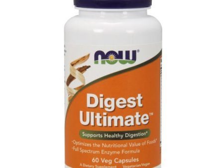 Digest Ultimate, Supports Healthy Digestion, 60 Veg Capsules, NOW Foods For Sale