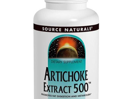 Artichoke Extract 500 45 tabs from Source Naturals Online now