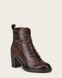 Ankle urban high heel brown bootie on Sale