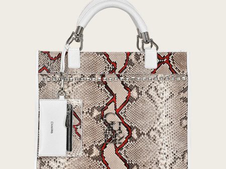 White tote handbag Fashion