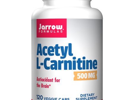 Acetyl L-Carnitine 500 mg, 120 Vegetarian Capsules, Jarrow Formulas For Sale