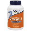 Omega-3 Fish Oil Concentrate, Molecularly Distilled, 100 Softgels, NOW Foods Hot on Sale