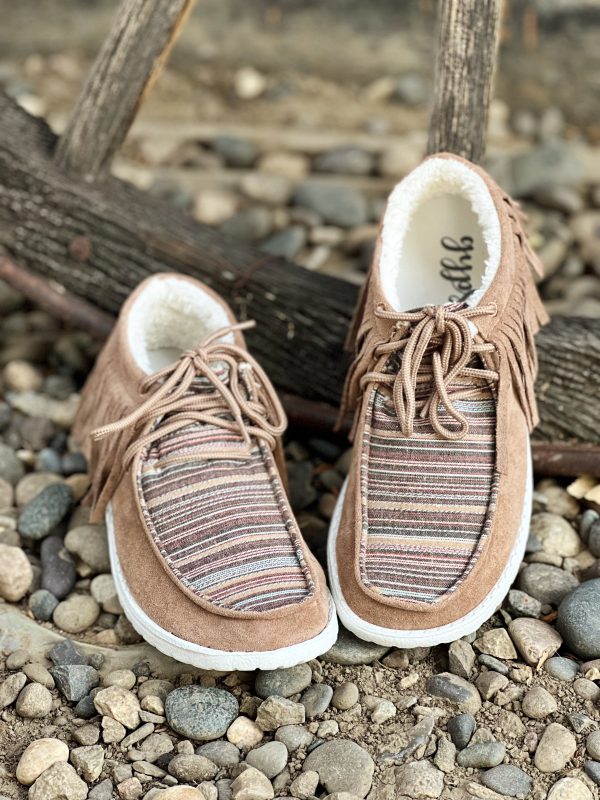 The Cowgirl Tan Sneaker For Sale