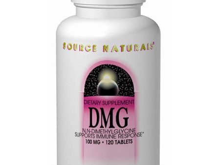 DMG (Dimethylglycine) 100mg 60 tabs from Source Naturals Supply