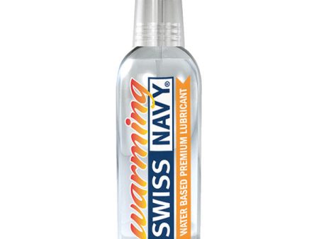 Swiss Navy Warming Lubricant, Water Based Lube, 2 oz, MD Science Lab For Cheap