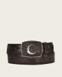 Brown engraved ultra exotic Belt Cheap