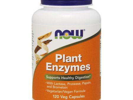 Plant Enzymes, 120 Vegetarian Capsules, NOW Foods For Sale