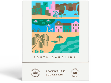 South Carolina Adventure Bucket List For Sale