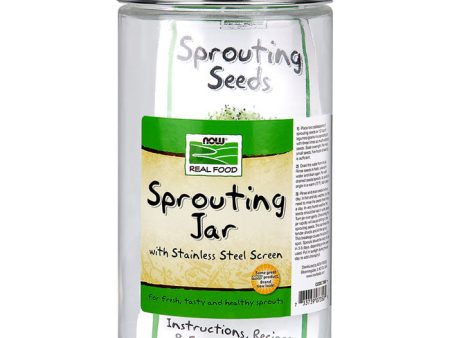 Sprouting Jar for Sprouting Needs, NOW Foods Online Sale