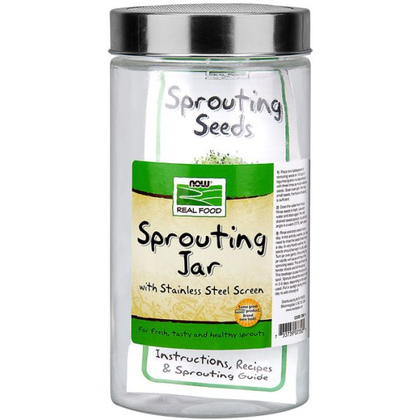 Sprouting Jar for Sprouting Needs, NOW Foods Online Sale