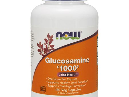 Glucosamine 1000, Value Size, 180 Veg Capsules, NOW Foods Cheap