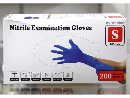 Nitrile Examination Gloves, Small, 200 ct Online Hot Sale