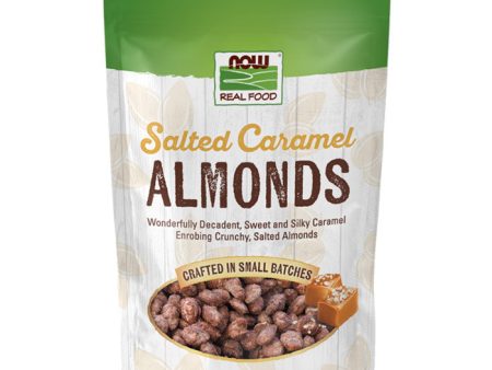 Salted Caramel Almonds, 12 oz (340 g), NOW Foods Online now