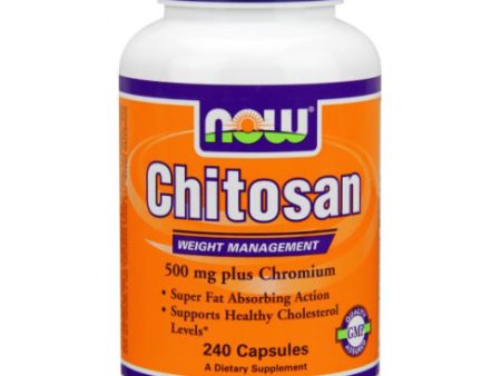 Chitosan 500mg with Chromium 240 Caps, NOW Foods Online now