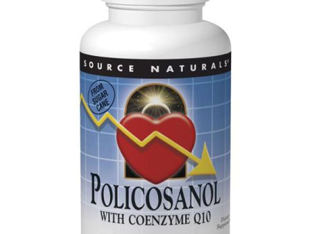 Policosanol 10mg with 15mg CoQ10 30 tabs from Source Naturals Cheap