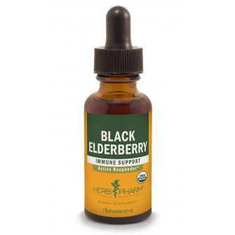 Black Elderberry Extract Liquid, 1 oz, Herb Pharm Fashion