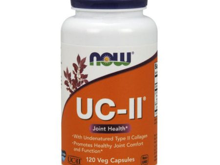 UC-II Type II Collagen, Value Size, 120 Vegetarian Capsules, NOW Foods Hot on Sale