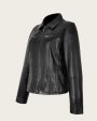 Black minimalistic  jacket Online Hot Sale