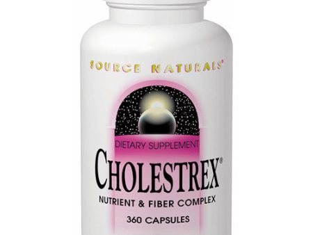 Cholestrex, Nutrient and Fiber Complex, 180 Capsules, Source Naturals on Sale