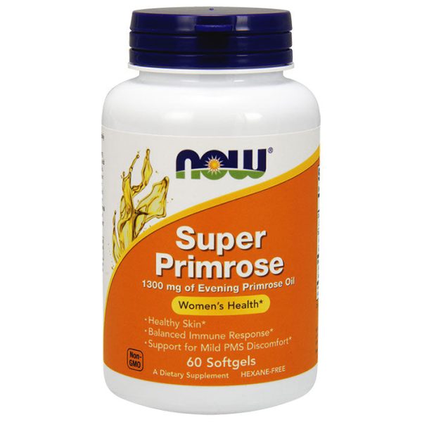 Super Primrose 1300mg, Women s Health, 60 Softgels, NOW Foods For Discount