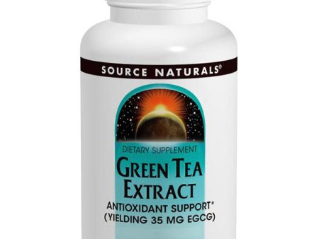 Green Tea Extract 100mg 30 tabs from Source Naturals For Discount