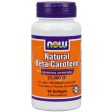 Natural Beta Carotene 25,000 IU 90 Softgels, NOW Foods Online Hot Sale