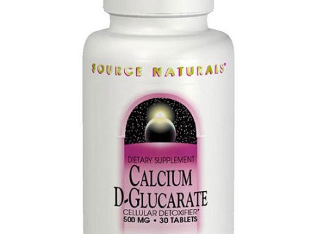 Calcium D-Glucarate 500mg 120 tabs from Source Naturals Online now