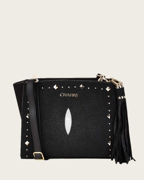 Black crossbody handbag Discount