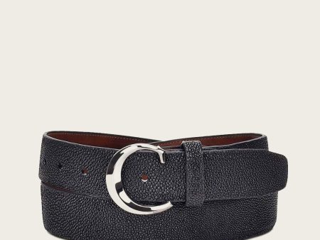 Black stingray exotic Belt on Sale