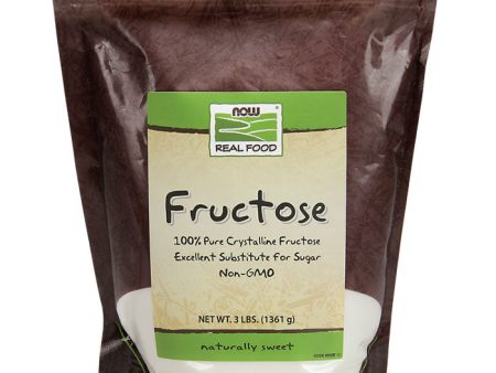 Fructose Pure Crystalline, 3 lb, NOW Foods For Cheap