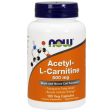 ALC Acetyl L Carnitine 500 mg 100 Caps, NOW Foods Fashion