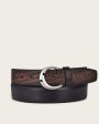 Black perforatred formal Belt Hot on Sale