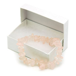 Rose Quartz Fertility Bracelet Stretch by Fairhaven Health, With Real Rose Quartz Gemstones For Sale