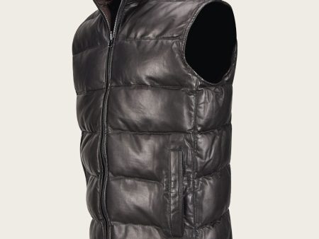 Black padding vest Sale