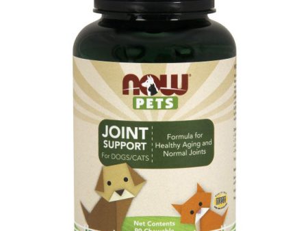 Pets Joint Support, 90 Chewable Tablets, NOW Foods Online Hot Sale