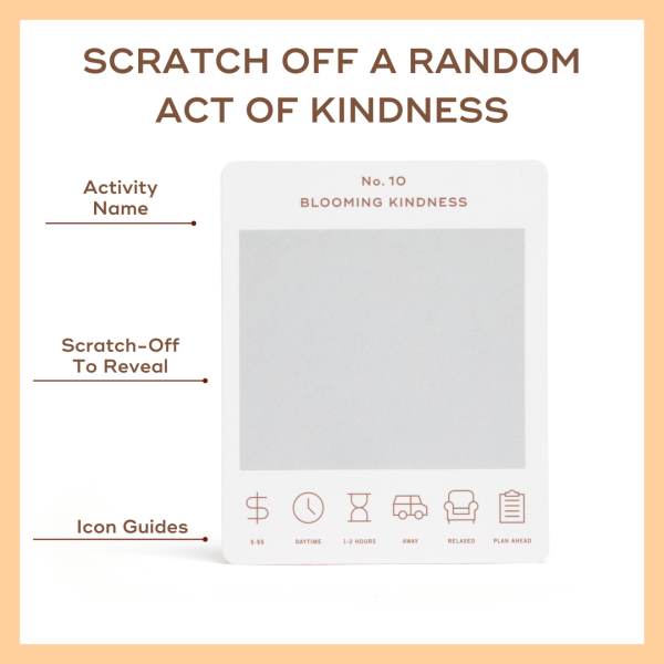 Kindness Bucket List Discount