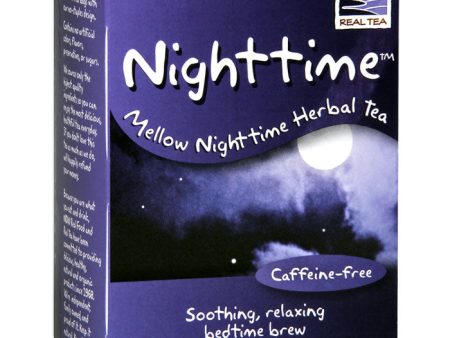 Nighttime Tea, Mellow Night Time Herbal, 24 Tea Bags, NOW Foods For Sale