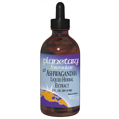 Ashwagandha Lemon Flavor Liquid Extract 1 fl oz, Planetary Herbals Hot on Sale