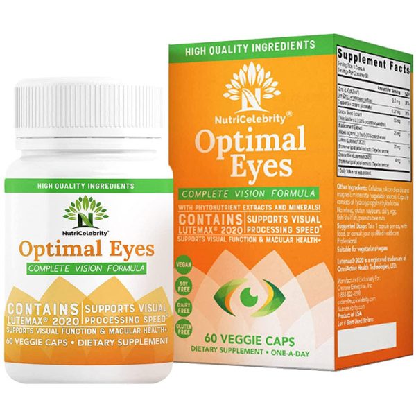 Optimal Eyes, 60 Veggie Capsules, NutriCelebrity Hot on Sale