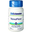 VenoFlow, Promotes Healthy Venous Blood Flow, 30 Vegetarian Capsules, Life Extension For Discount